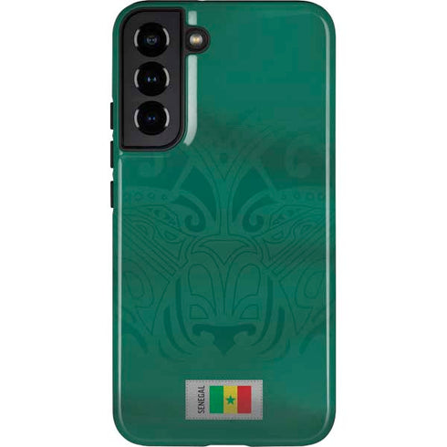 Senegal Soccer Flag Galaxy S22 Plus Pro Case